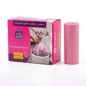 زباله رولی 50*40 بسته 3رولی برند پایدار